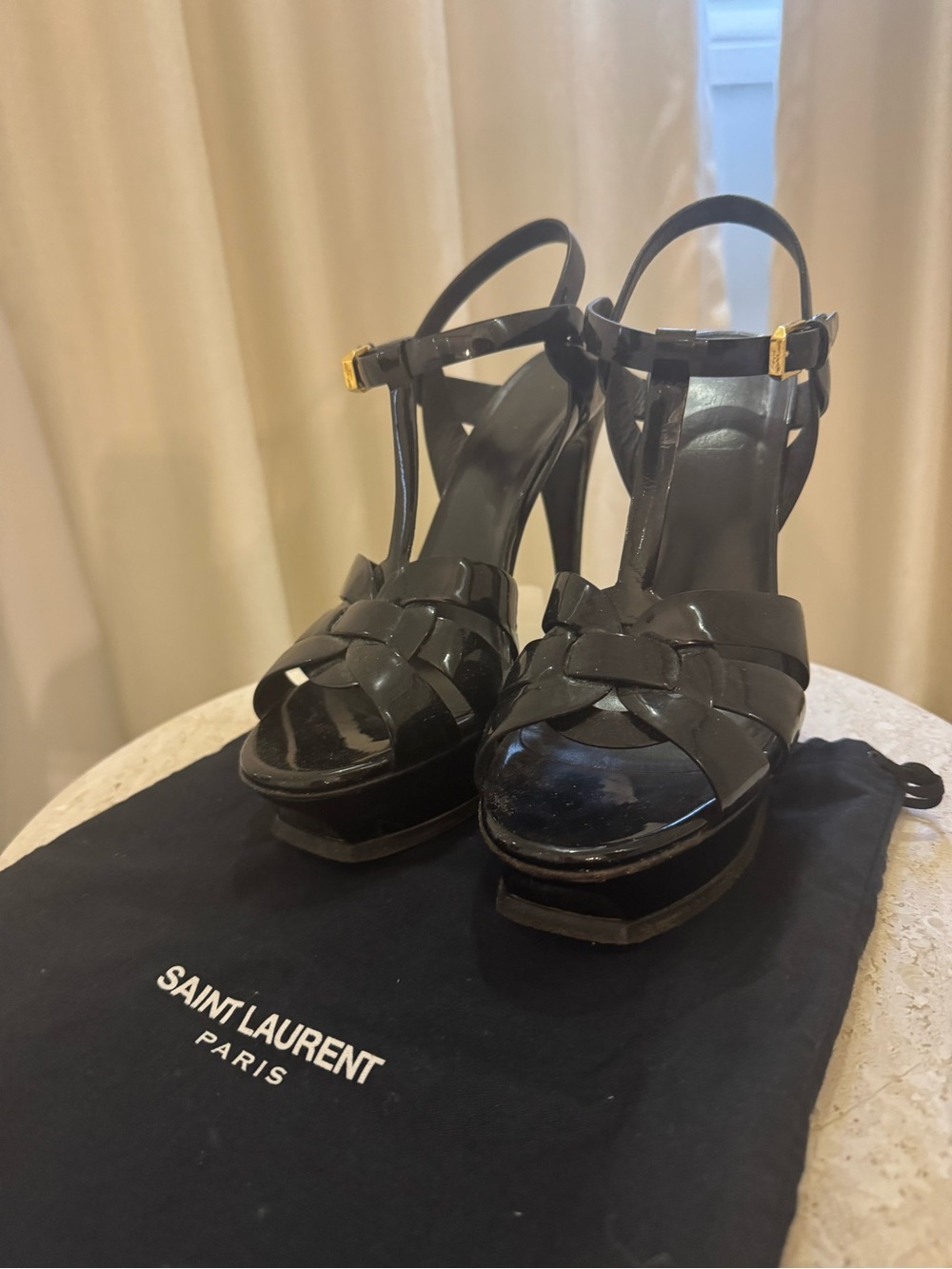 Saint Laurent Tribute Heels Worn Once‼️‼️